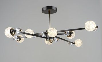 Люстра світлодіодна Sirius B N6189/8 COFFEE+FGD 96W 44967 фото