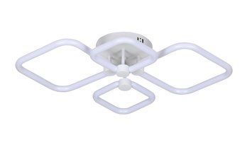 Пристельова LED люстра VALESO G 2589/2+2 WT 72W,3000K-6500K, Пульт: 2.4G з затемненням 47176 фото