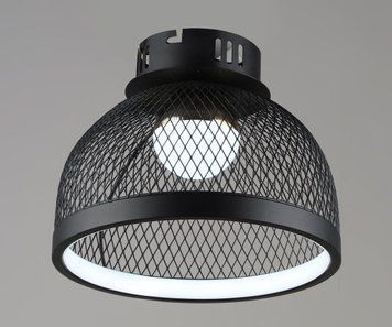 Люстра світлодіодна в стилі лофт VALESO B YH1349/34W BK+GD 46929 фото